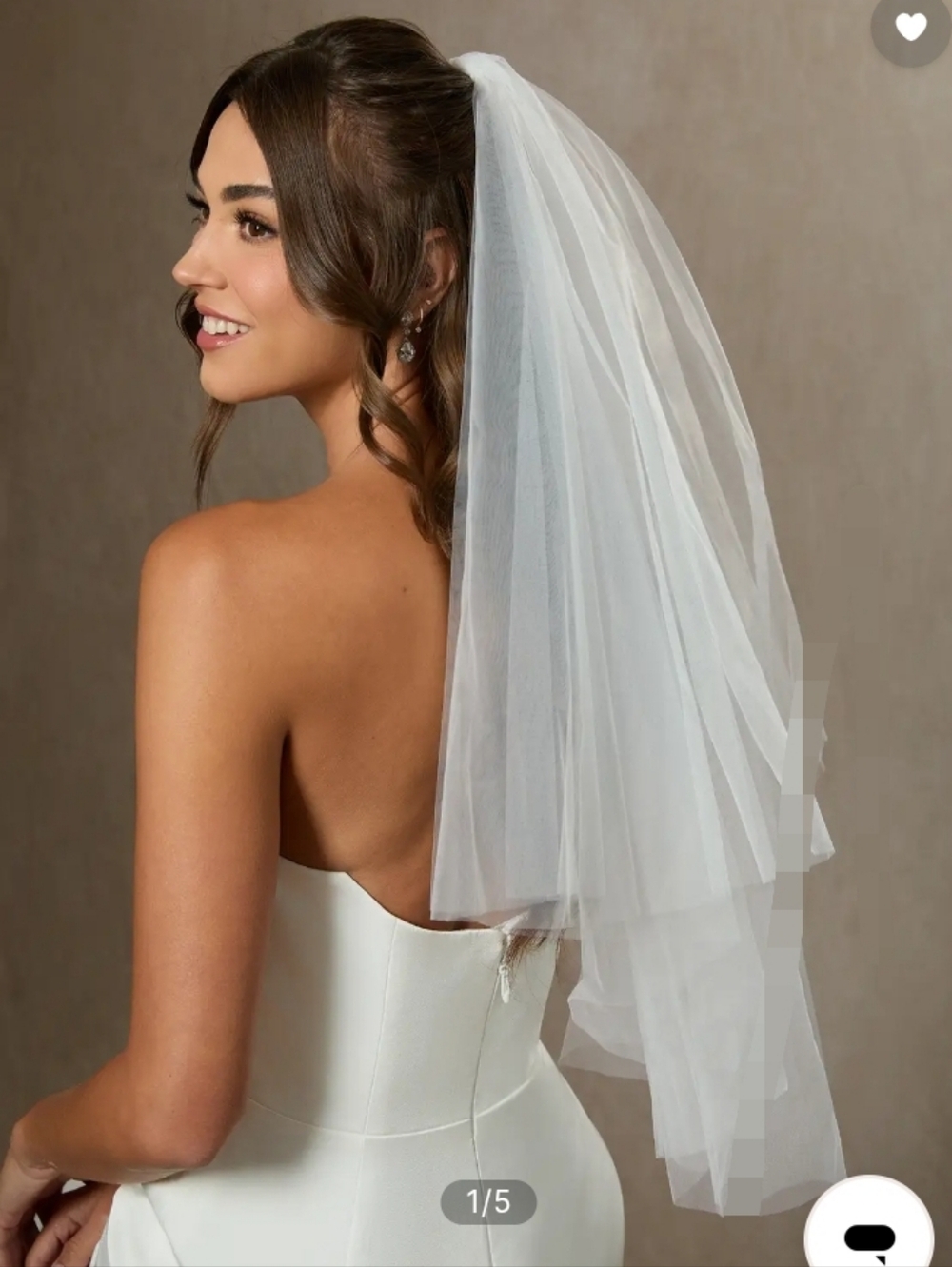 Azazie 2-tier Veil